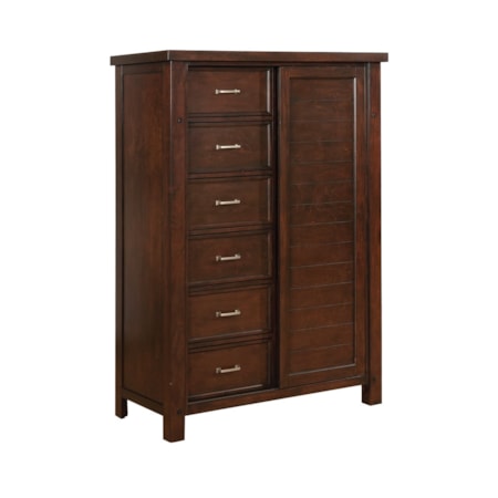 Barstow 8-drawer Bedroom Chest Pinot Noir