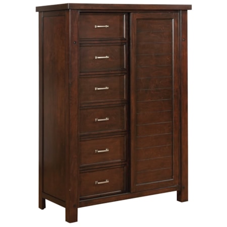 Barstow 8-drawer Bedroom Chest Pinot Noir