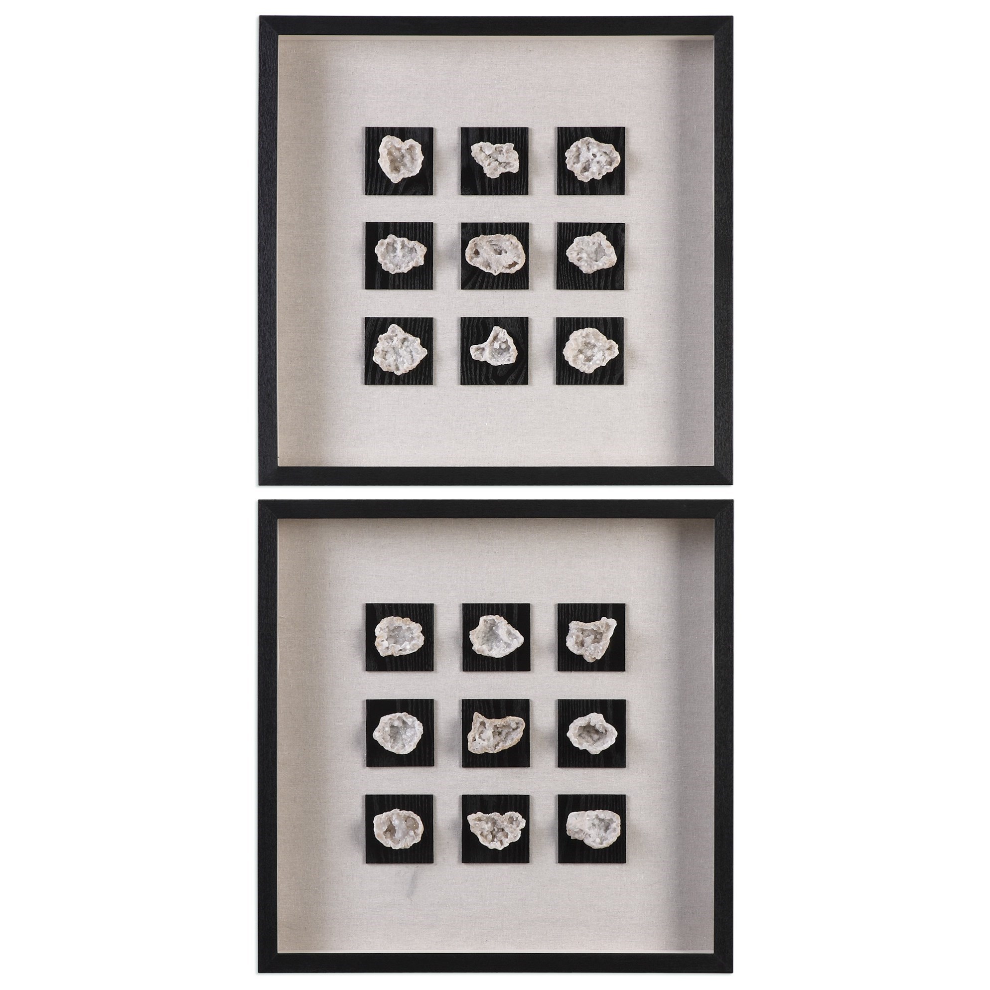 Uttermost Alternative Wall Decor Geode Shadow Box