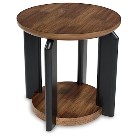 Round End Table