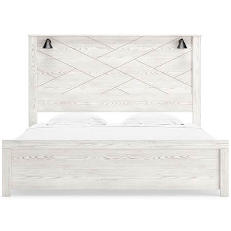 King Panel Bed