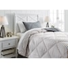Ashley Furniture Signature Design Bedding Sets Twin Rhey Tan/Brown/Gray Comforter Set