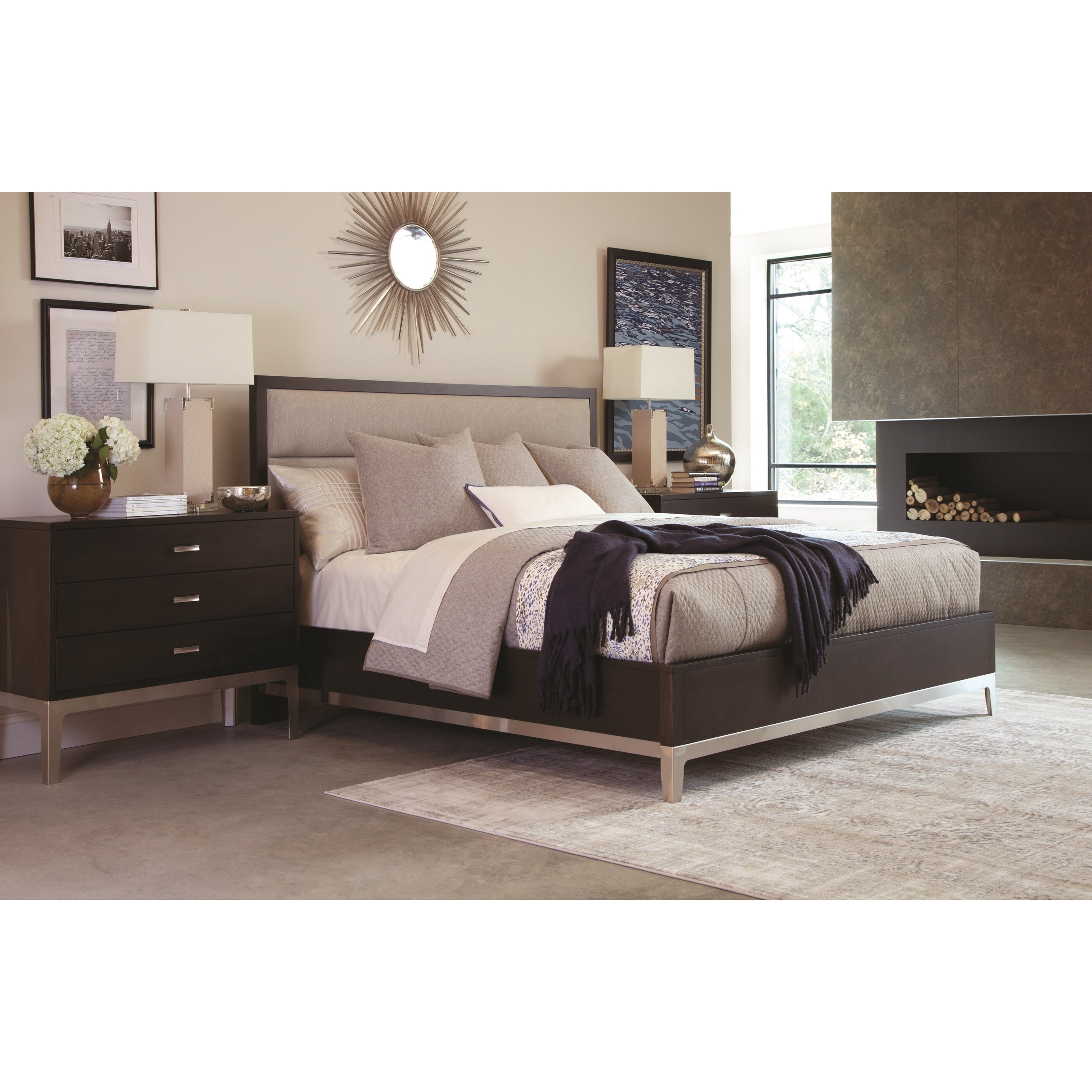 3-Piece Upholstered King Bedroom Group