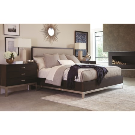 3-Piece Upholstered King Bedroom Group