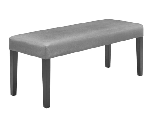 Contemporary Upholstered Dining Bench