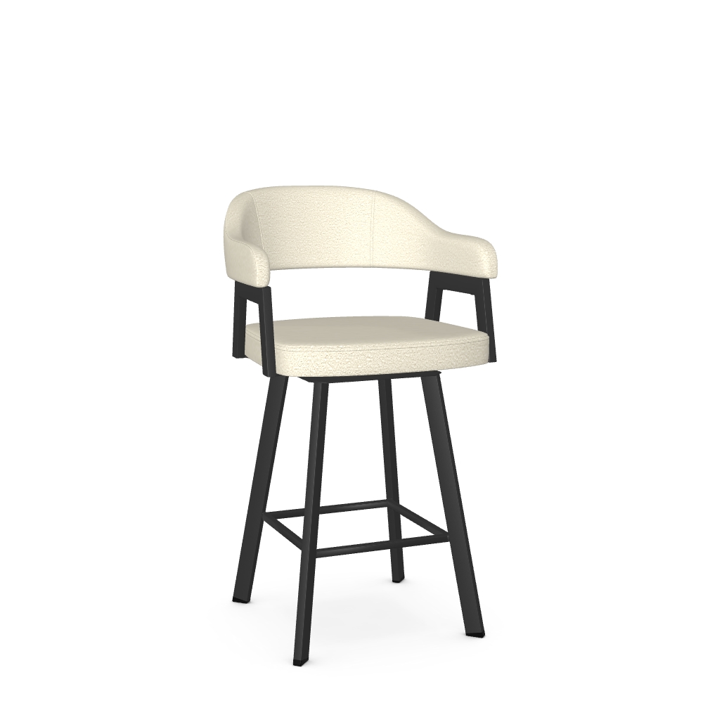 Upholstered Counter Height Swivel Stool