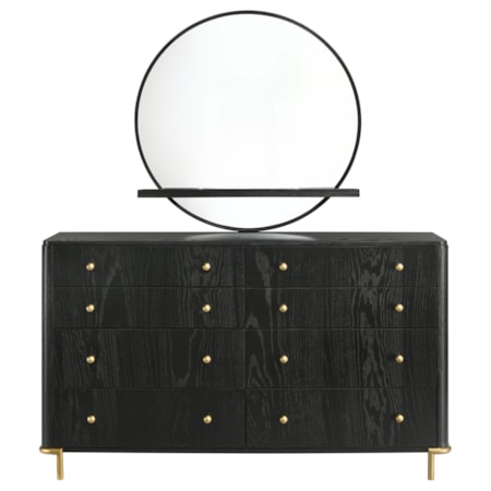 8-drawer Dresser w/ Mirror