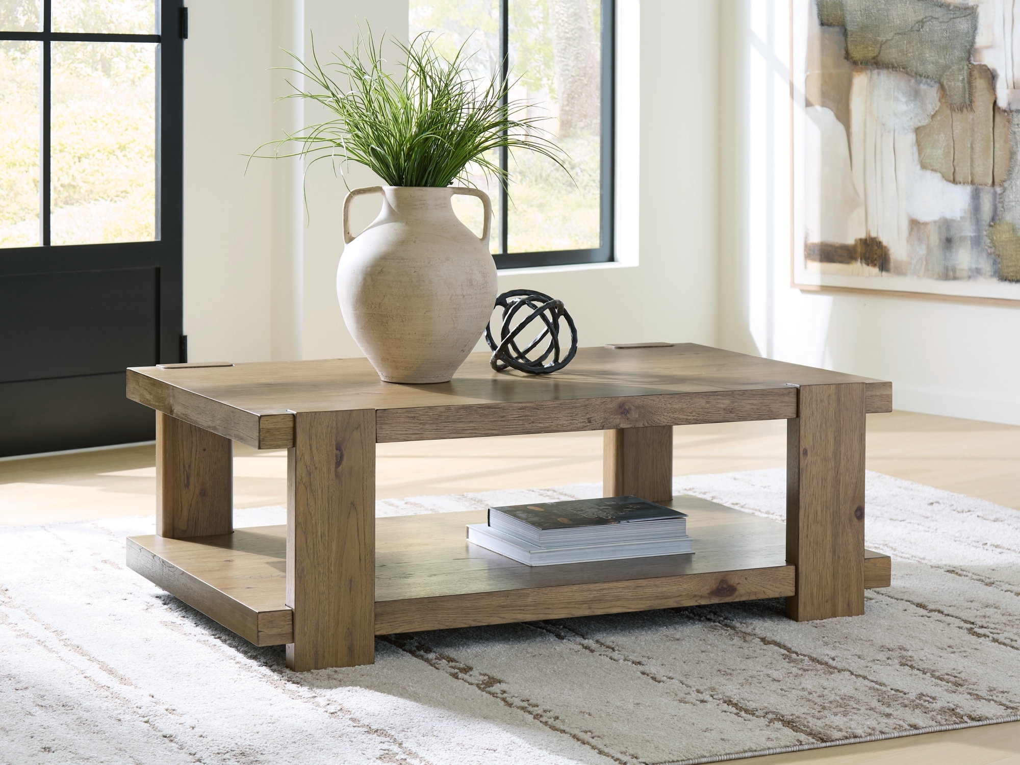 Signature Design by Ashley Flangren Rectangular Coffee Table