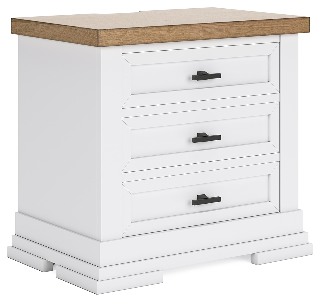 3-Drawer Nightstand