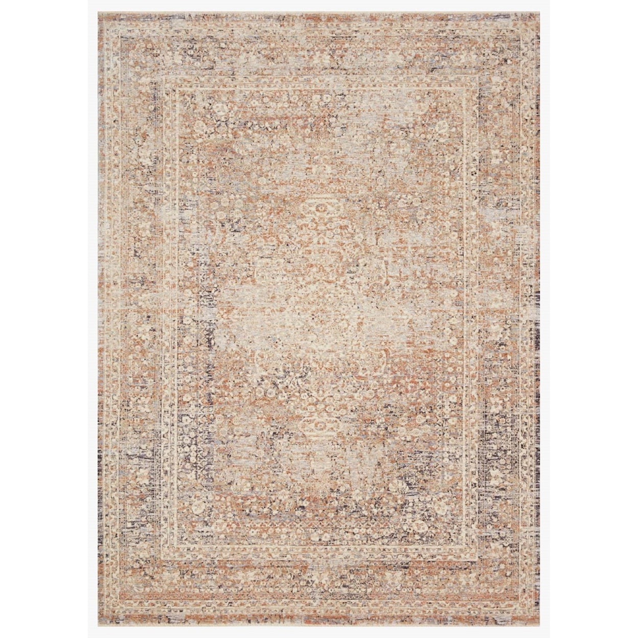 Loloi Rugs Faye 2'7" x 7'9" Sky / Sand Rug