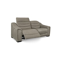Contemporary 2-Piece Power Reclining Sectional