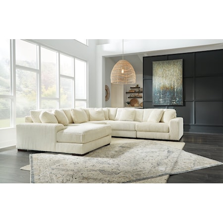 5-Piece Sectional With Chaise