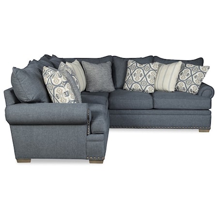 4-Seat Sectional Sofa w/ LAF Loveseat