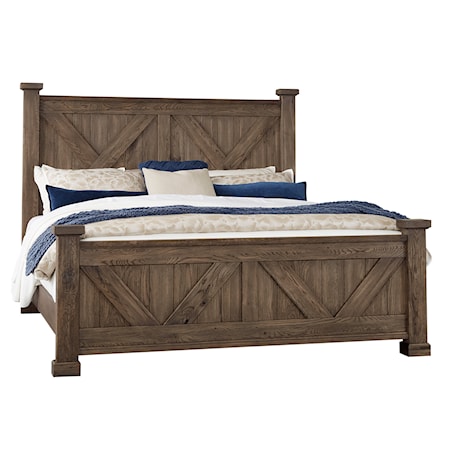 California King Panel Bed