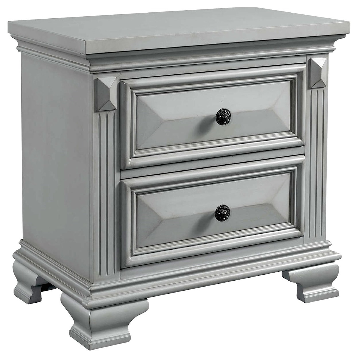 Elements International Calloway Nightstand