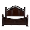 Liberty Furniture Messina Cherry 3-Piece King Poster Bedroom Set