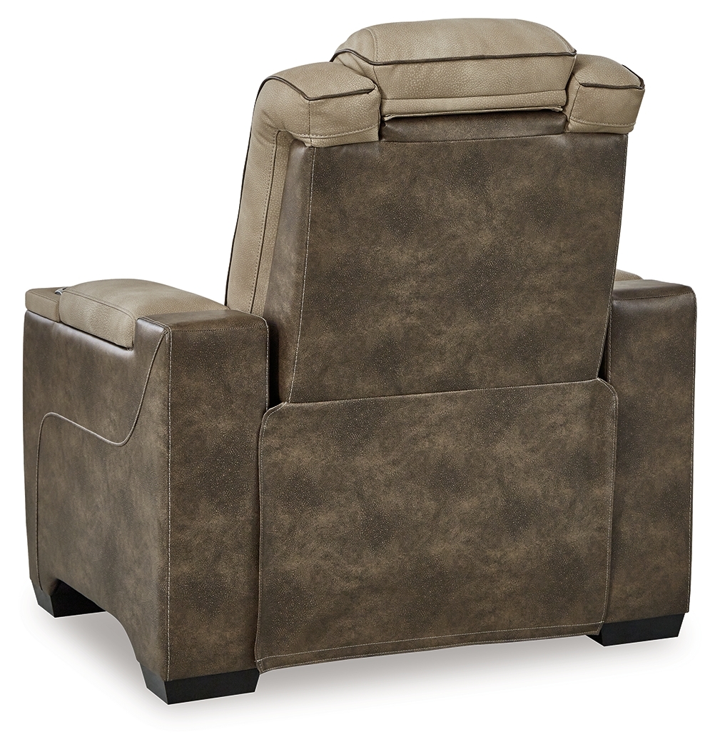 Power Reclining Loveseat And Power Recliner
