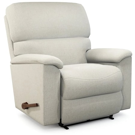 Casual Power Wall Recliner with Power Headrest & Lumbar