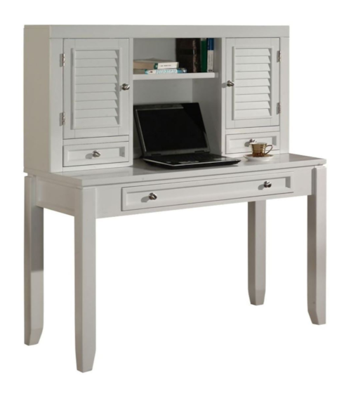 Cottage Writing Desk with Hutch