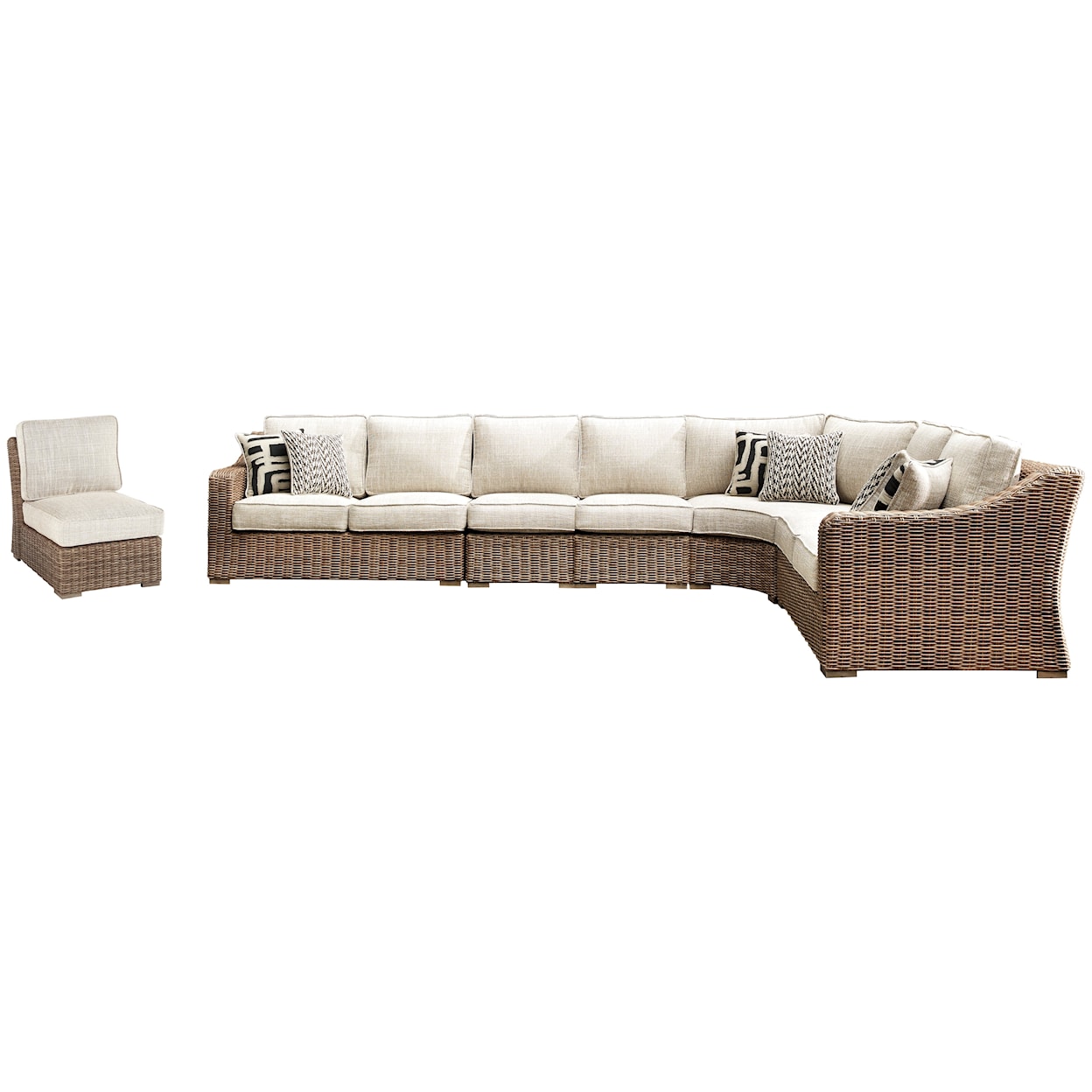 Michael Alan Select Beachcroft 6-Piece Outdoor Seating Set