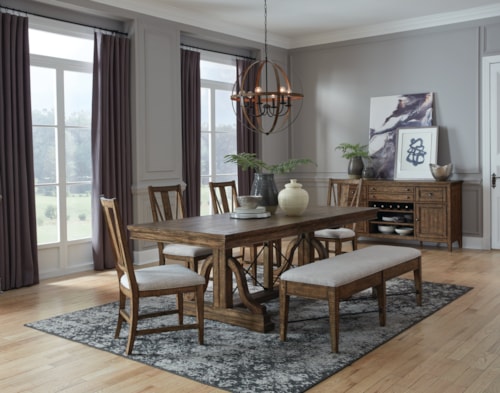 6-Piece Dining Set w/ Bench