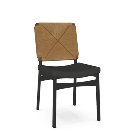 Woven Back Dining Chair