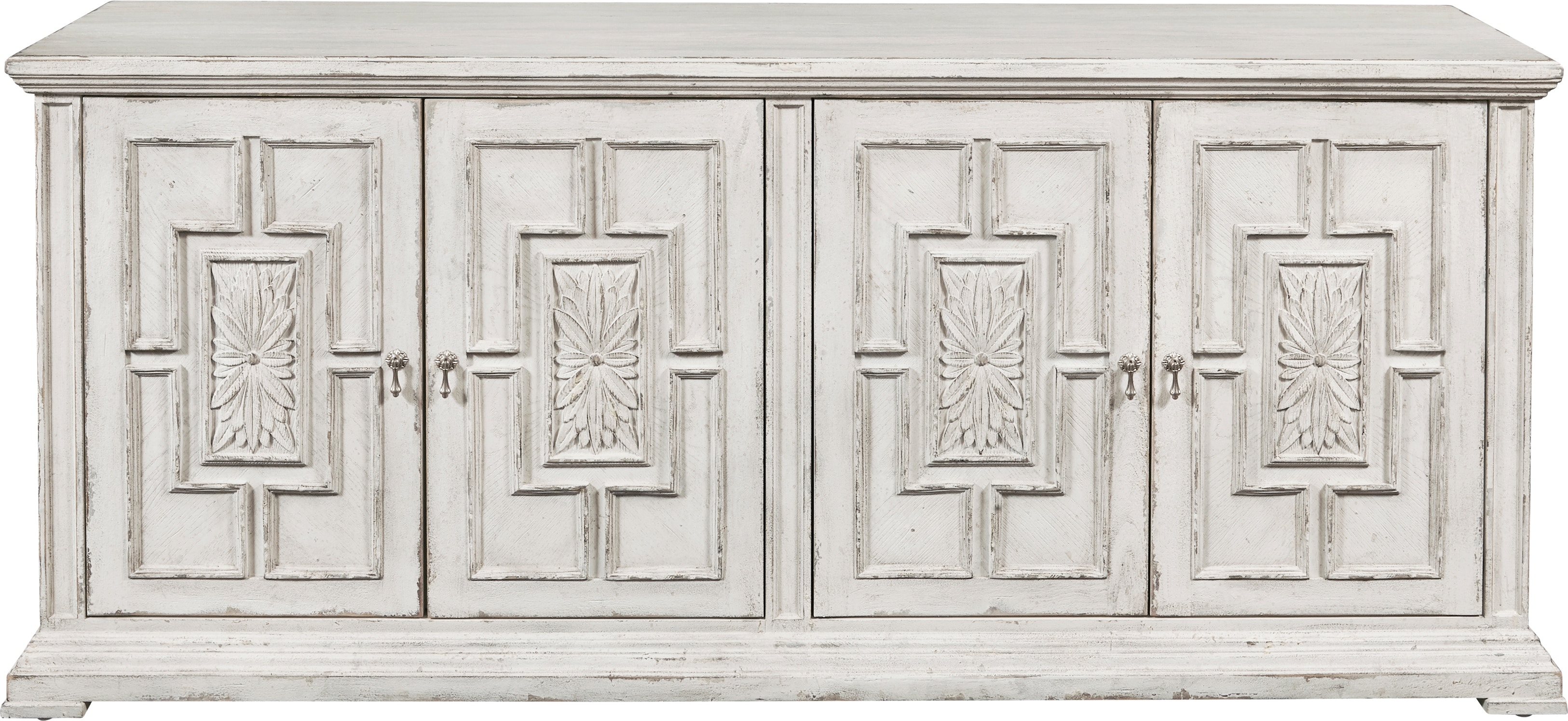 4-Door Entertainment Credenza