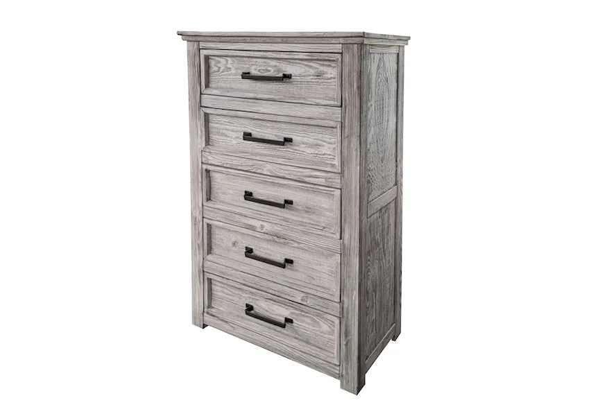 Arena 5-Drawer Chest by International Furniture Direct at Fashion Furniture