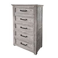 Farmhouse Style 5-Drawer Chest