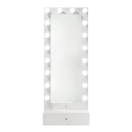 Tall Lighted Mirror