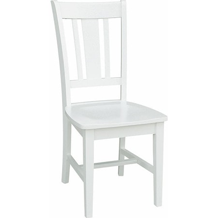 San Remo Chair in Pure White