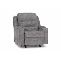 Casual Triple Power Rocker Recliner with Wireless Charging