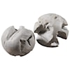 Uttermost Accessories - Statues and Figurines Ermanno Teak Balls (Set of 2)