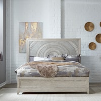 King California Panel Bed