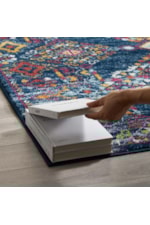 Modway Entourage Samira Distressed Vintage Floral Persian Medallion 8x10 Area Rug