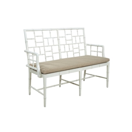 Cream Belleville Settee