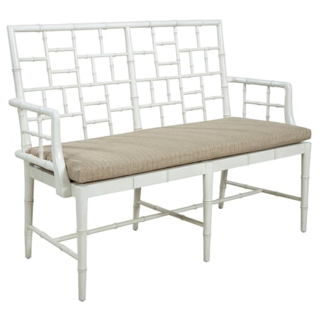 Cream Belleville Settee
