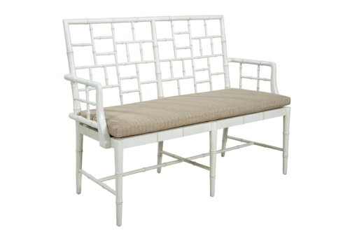 Cream Belleville Settee