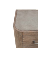 Liberty Furniture South Bend Contemporary 3-Drawer Nightstand with Charging Station