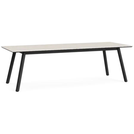 96" Aluminum Dining Table w/Dekton Top