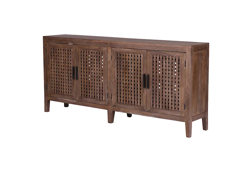 Crossings Portland TV Console by Paramount Furniture at Reeds Furniture