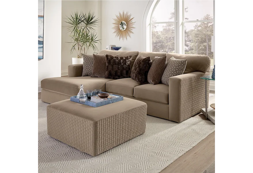3301 Carlsbad Chaise Sectional by Jackson Furniture at Gill Brothers Furniture & Mattress