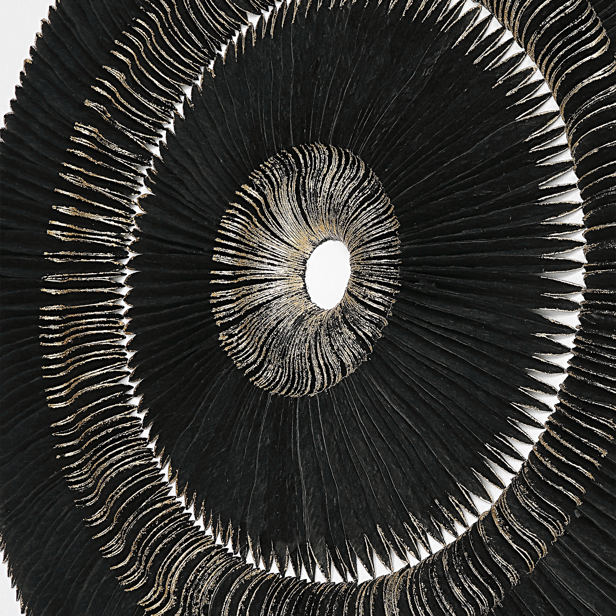 Uttermost Sandara Sandara Black And Gold Shadow Box