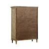Emerald Interlude 5-Drawer Bedroom Chest with Sandstone Finish