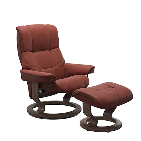 Large Chair and Ottoman