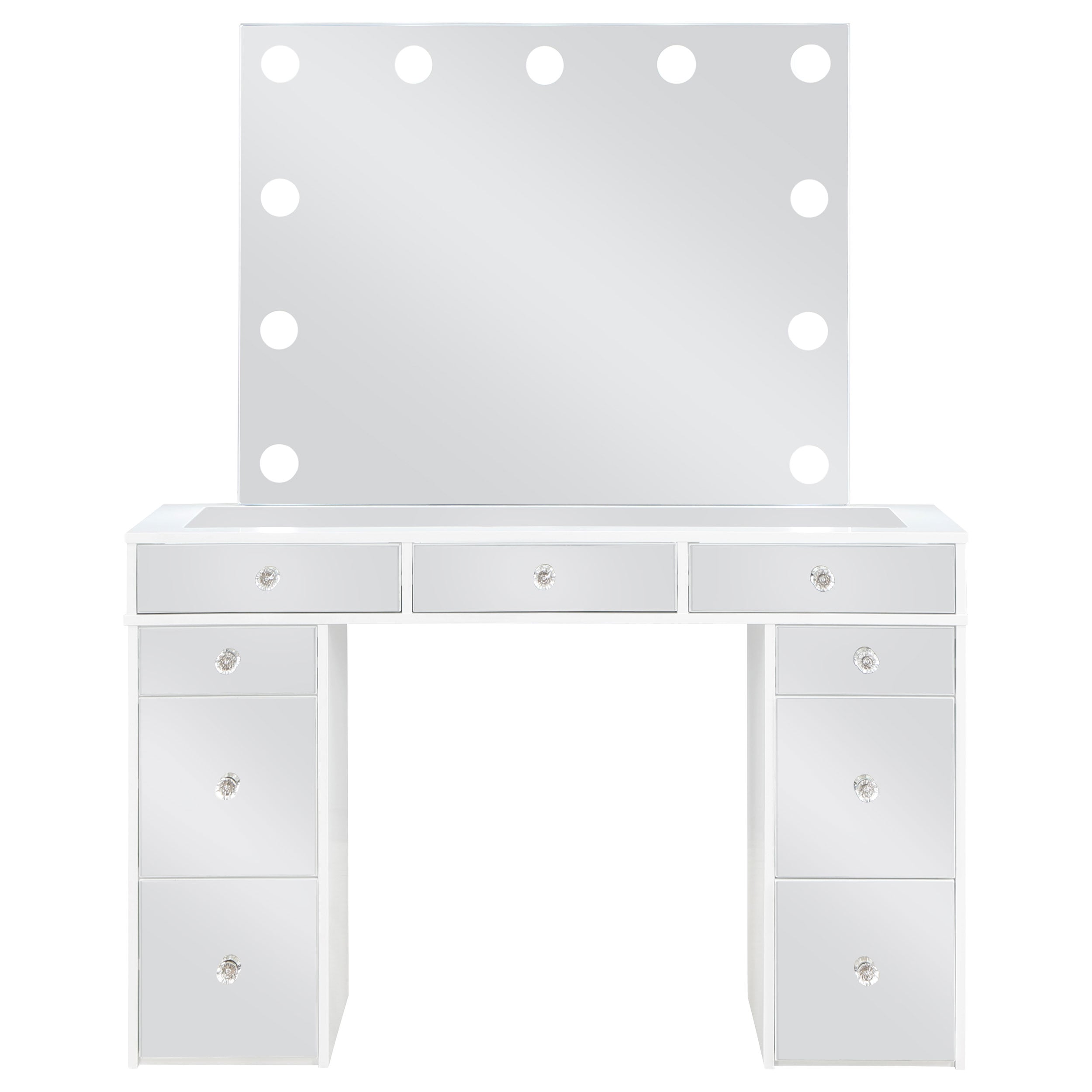 Regina Makeup Vanity Table Set w/ Lighting