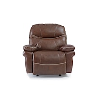 Casual Leather Power Space Saver Recliner
