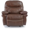 Best Home Furnishings Leya Leather Power Space Saver Recliner w/ HR