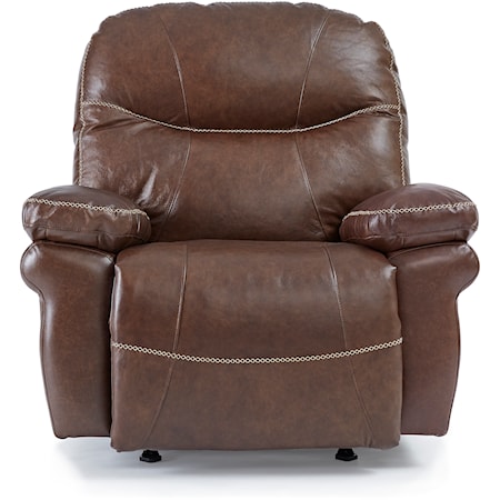 Leather Space Saver Recliner