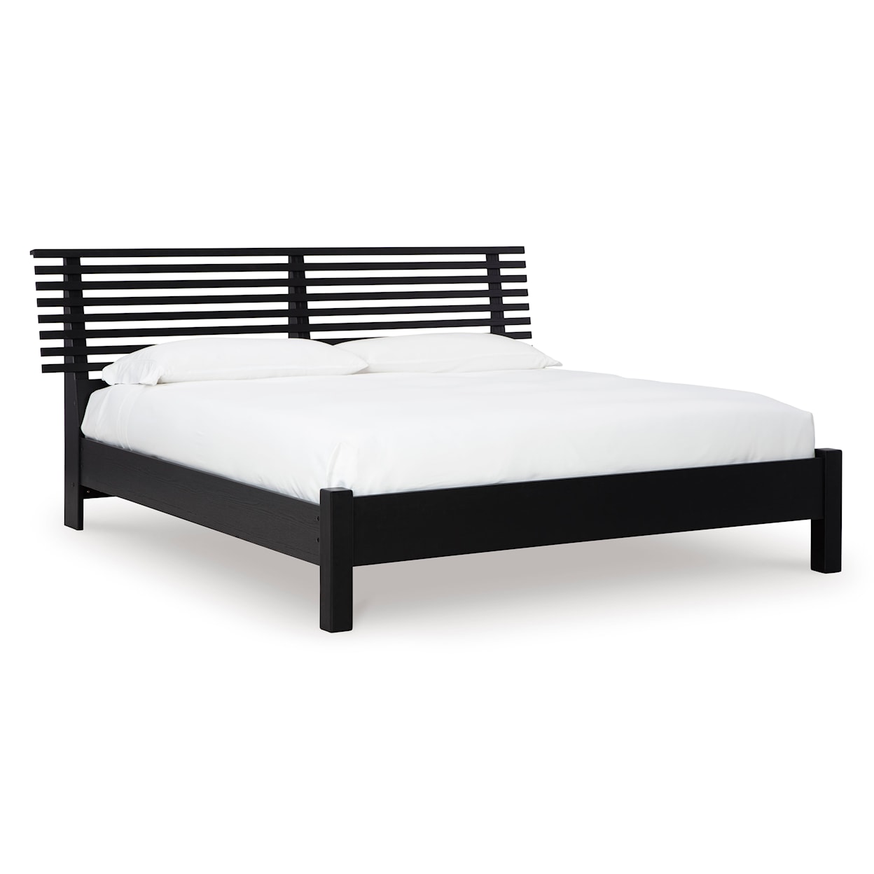 Signature Design by Ashley Danziar Queen Slat Panel Bed